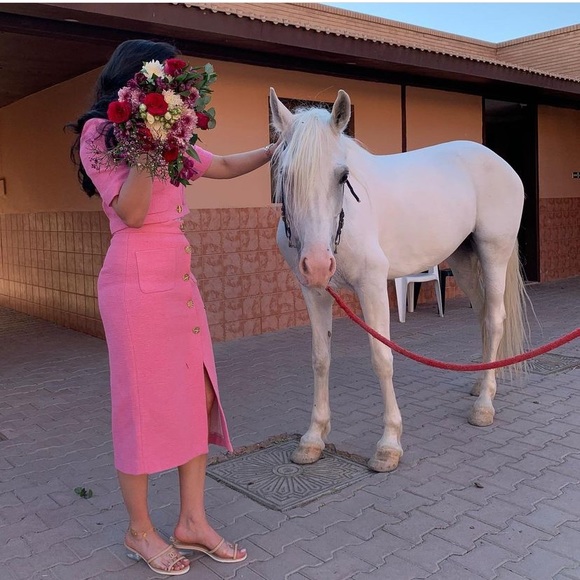 GORGEOUS ZARA NWT Gold Buttons Tweed Blazer - Picture 4 of 14
